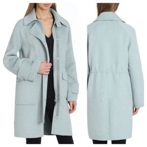 Badgley Mischka collared coat